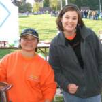 Kim Burris & Kelly Whitlow of Roche Diagnostics.